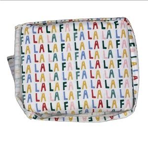 Bed Sheets Holiday Pattern Flannel Sheet Set Fa La La - Wondershop - NWOT.